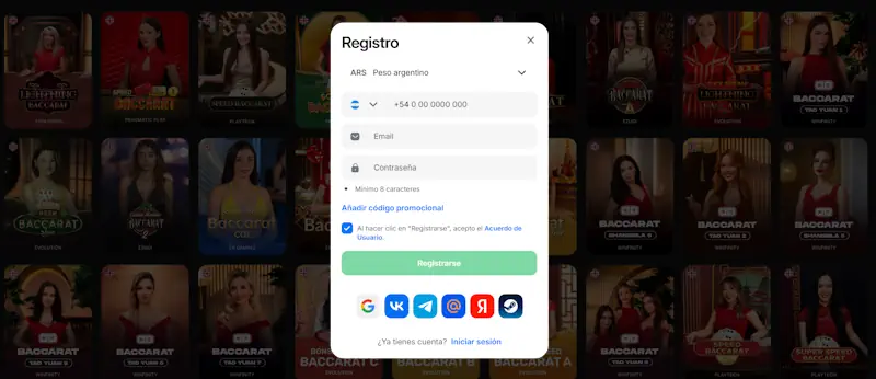 Regístrate en 1Win 1Win Registro
