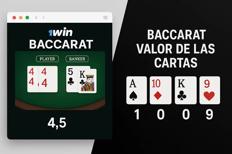 Baccarat valor de las cartas Baccarat valor de las cartas