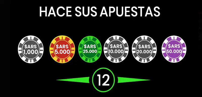 Ajuste el tamaño de ficha en blackjack Ajuste el tamaño de ficha en blackjack