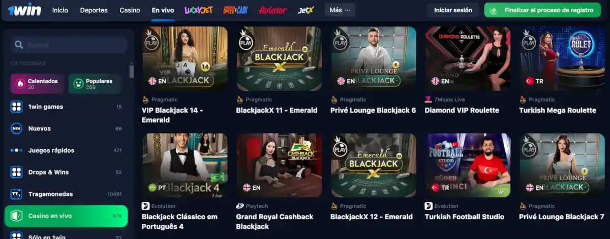 Beneficios de Jugar en 1Win Casino live 24 1Win Live Benefecios