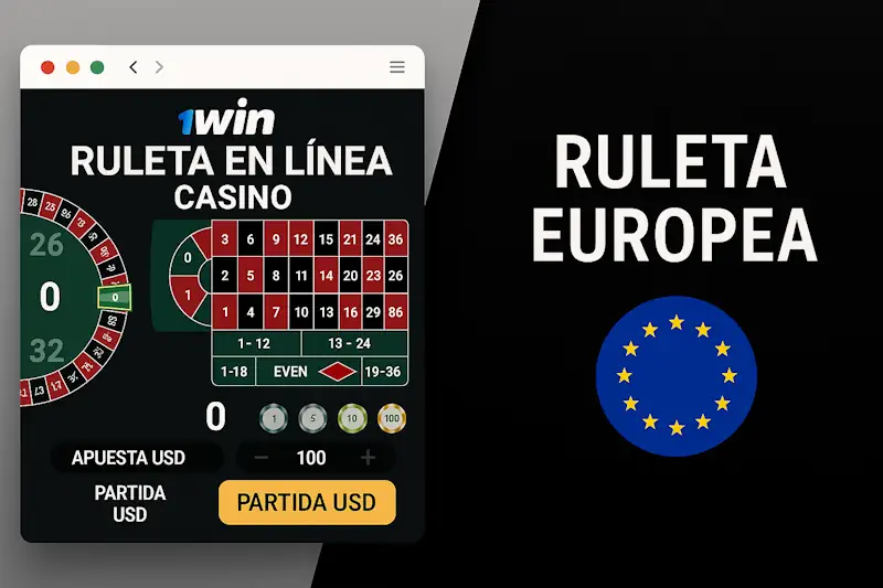 Ruleta Europea — 1 zero, pago base 35:1 Ruleta Europea — 1 zero, pago base 35:1