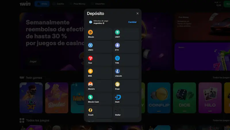 Deposite en la sección Roulette del sitio. Deposite en la sección Roulette del sitio.