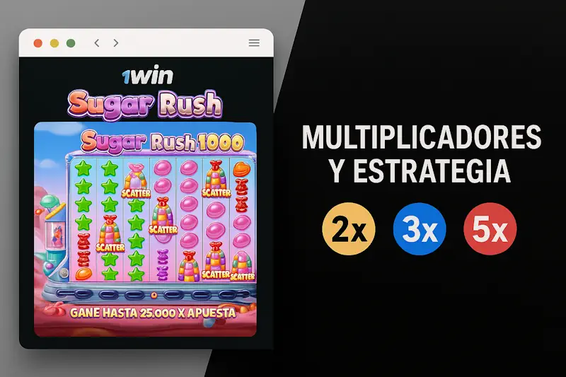 Símbolos clave en Sugar Rush 1000 Símbolos clave en Sugar Rush 1000